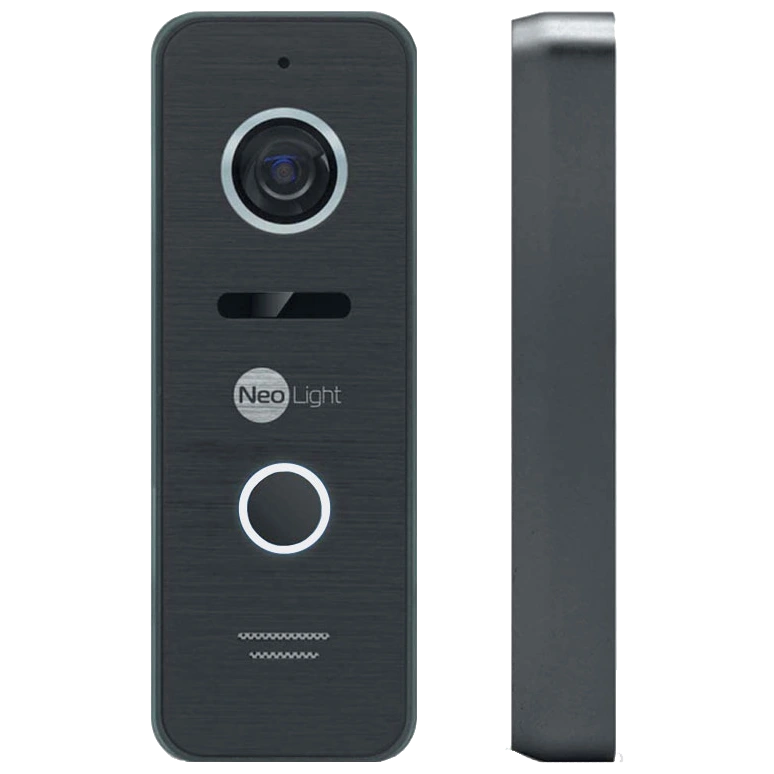 Neolight ALPHA Hybrid Black + PRIME FHD Black з кутком Комплект відеодомофону