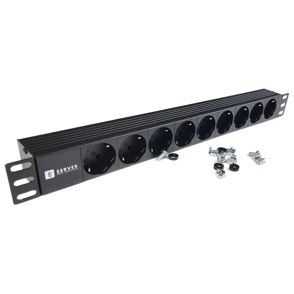 EServer Подовжувач на 9 розеток без вимикача