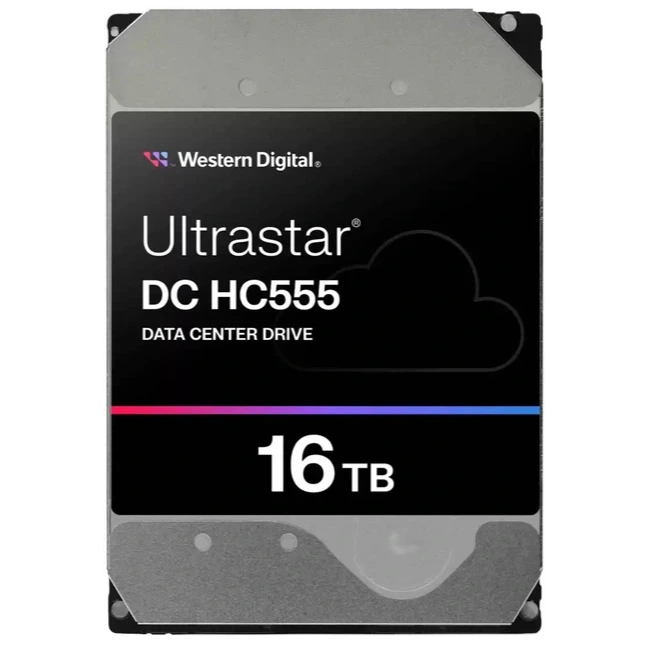 Western Digital Ultrastar HC555 16TB 7200rpm 512MB Жорсткий диск внутрішній