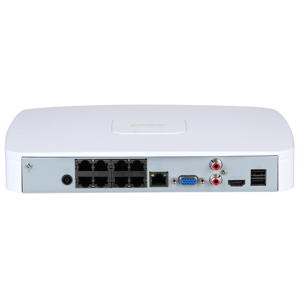 DHI-NVR2108-8P-I2 8-канальний 1U PoE WizSense Відеореєстратор Dahua