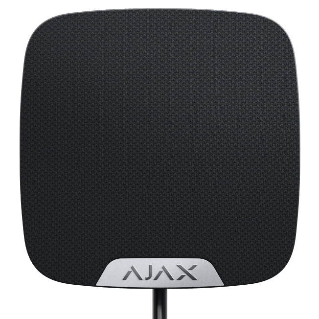 Дротова внутрішня сирена Ajax Superior HomeSiren black Fibra