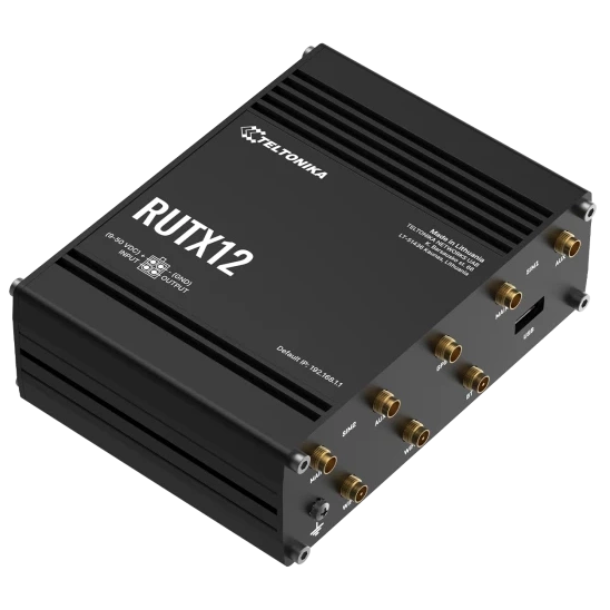 Teltonika RUTX12 Промисловий стільниковий маршрутизатор