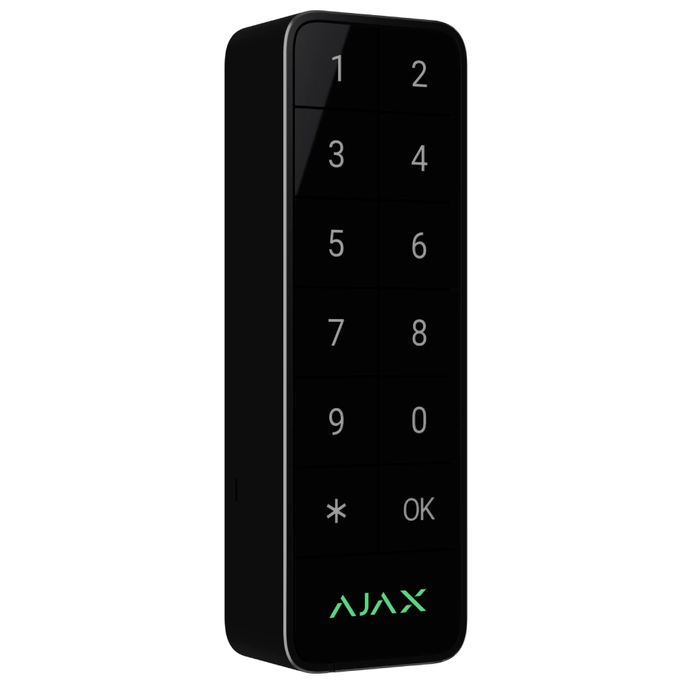 Дротова клавіатура Ajax Superior Keypad Outdoor black Fibra