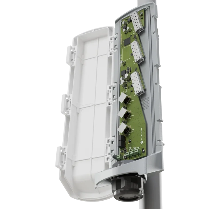 MikroTik GPERx6 (CSS606-1G-2Gi-3S+OUT) Комутатор зовнішній