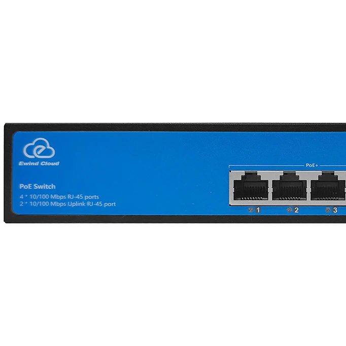 Ewind EW-ES2006CF-AP PoE Комутатор 6 портів некерований