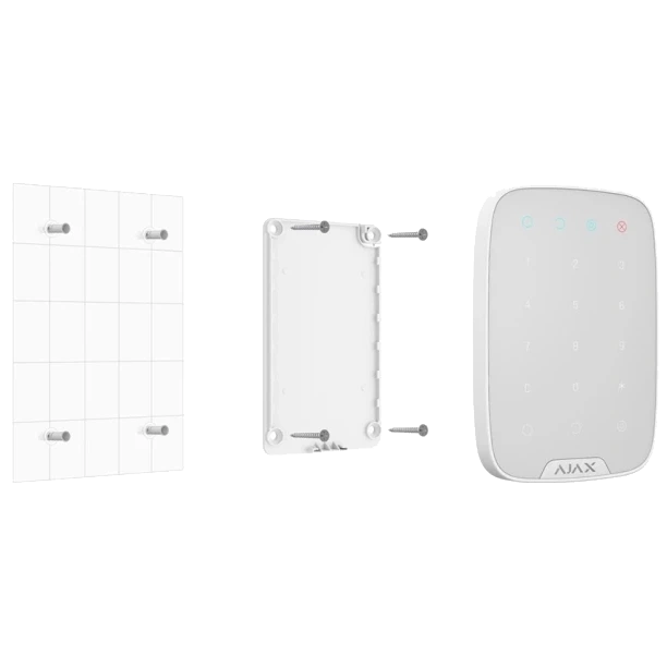 Ajax Smartbracket Keypad white Кріпильна панель