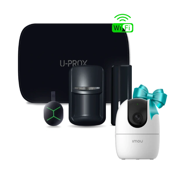 + IPC-K2EP-3H3W в подарунок Комплект U-Prox MPX LE KF kit Black