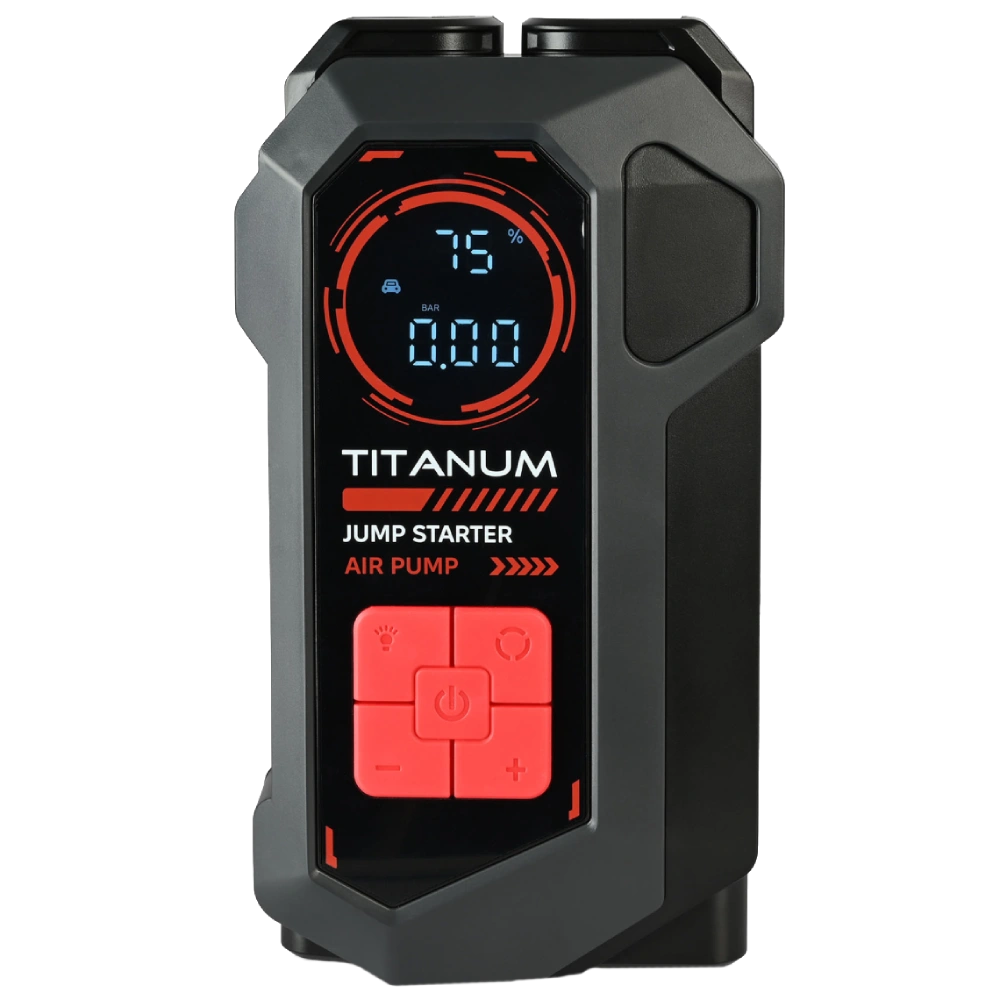 TITANUM TA-JSQ18 2000A 10000mAh Пускозарядний пристрій 4в1