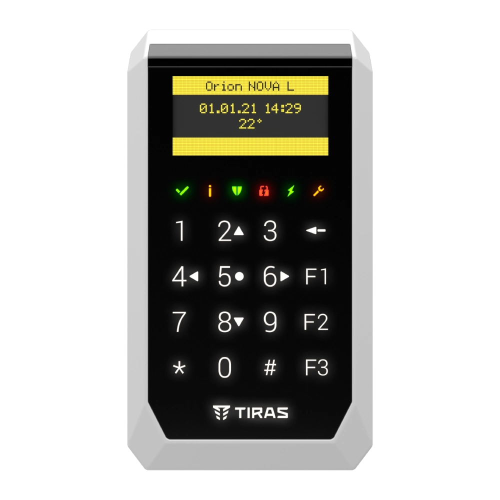 Tiras K-PAD OLED Сенсорна OLED клавіатура Тірас