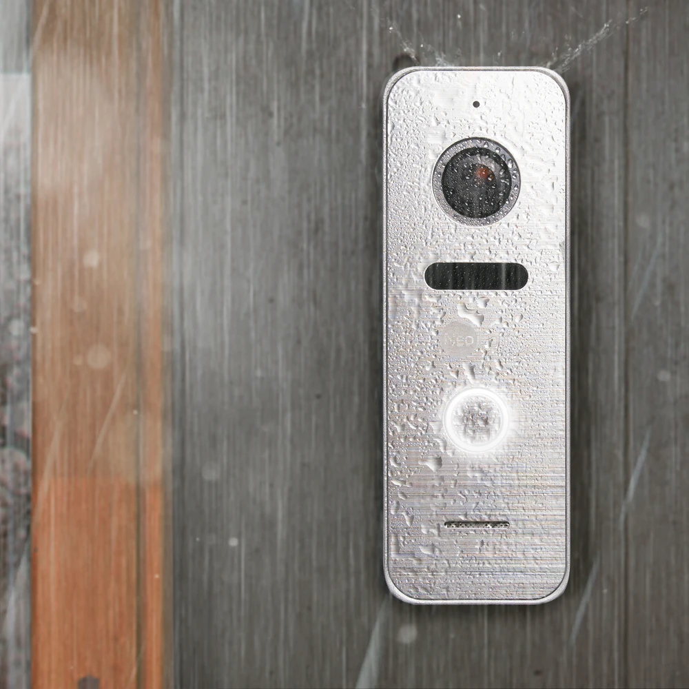 Neolight ALPHA Hybrid + PRIME FHD Silver з кутком Комплект відеодомофону