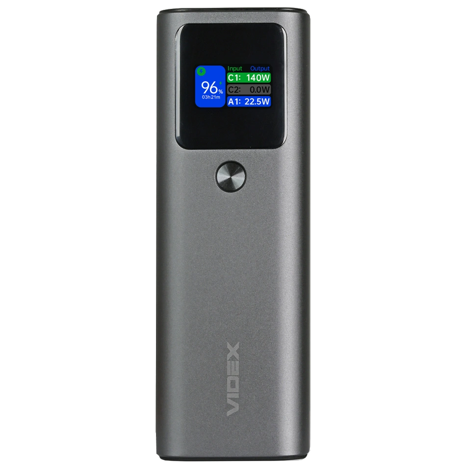 VIDEX VPB-316 PD140Вт 30000мА•г Повербанк
