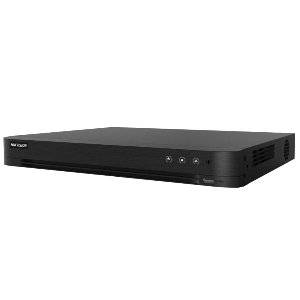iDS-7208HTHI-M2/S(C) 8-канальний 5 MP 1U H.265 AcuSense TURBO DVR Відеореєстратор Hikvision