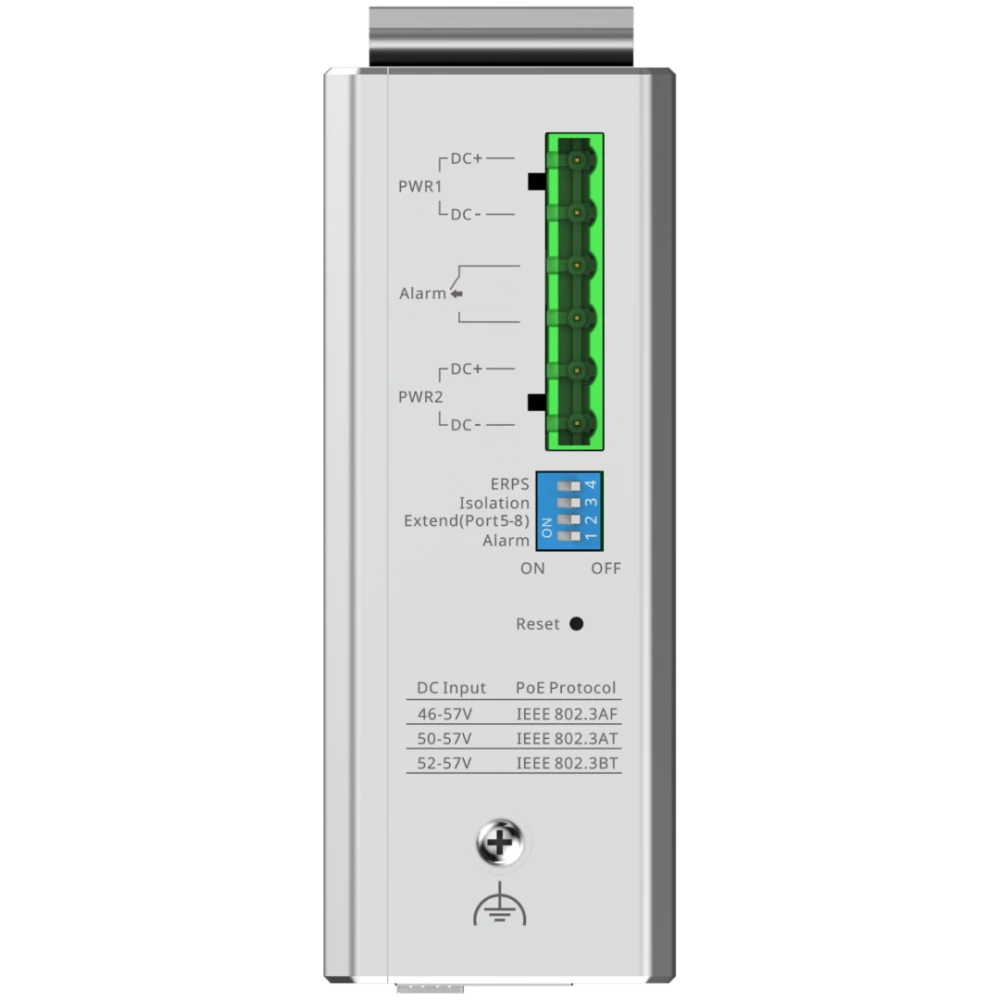 Ruijie Reyee RG-NIS2100-8GT2SFP-HP PoE++ Комутатор 10 портів керований