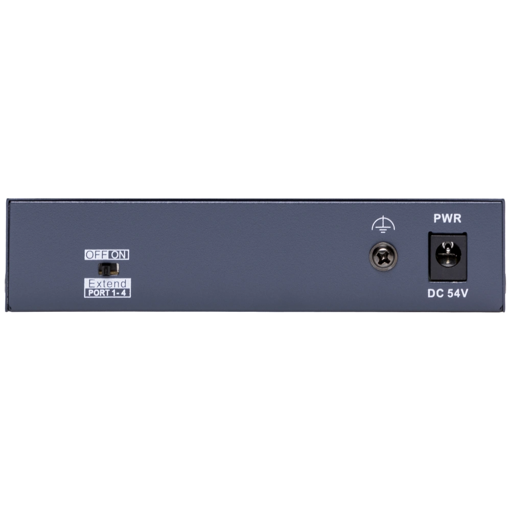 Hikvision DS-3E0105P-E/M(C) POE Комутатор 5 портів некерований