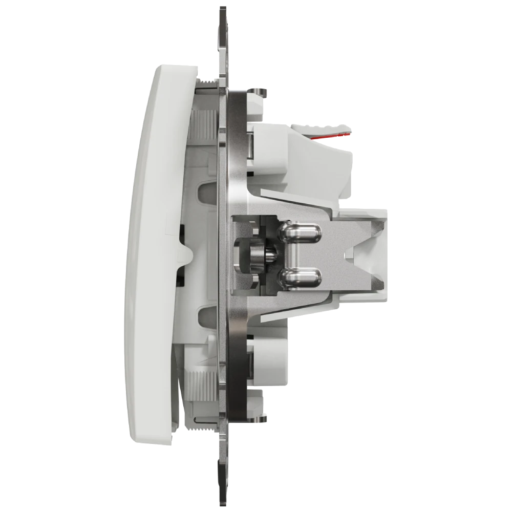 Schneider Electric SDD111101 Sedna Design & Elements 1-клавішний алюміній Вимикач