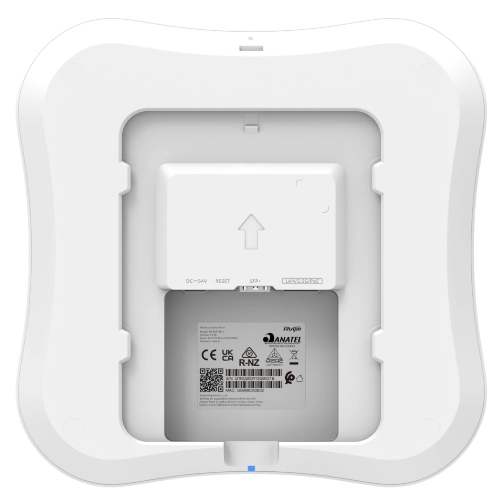 Ruijie Reyee RG-RAP73 PRO Wi-Fi 7 SFP+ внутрішня дводіапазонна Точка доступу
