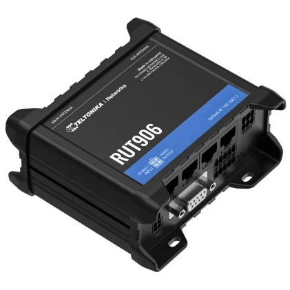 Teltonika RUT906 з 4G LTE, Wi-Fi, RS-232, RS-485 Промисловий стільниковий маршрутизатор