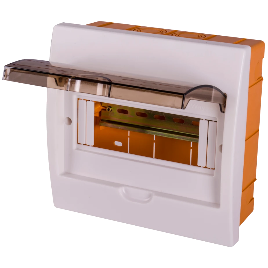 Enext e.plbox.stand.w.08k Корпус пластиковий 8-модульний вбудований