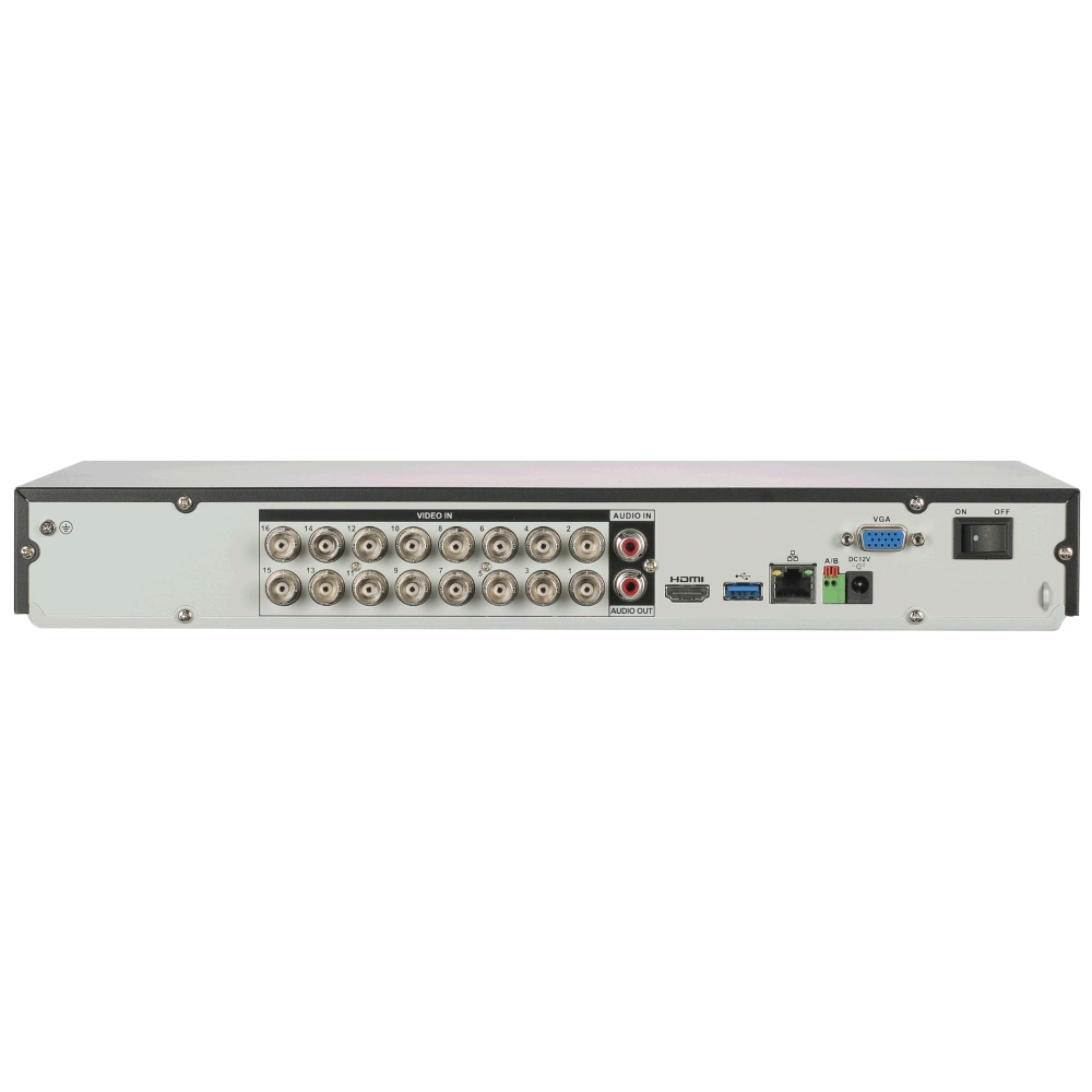 DH-XVR5216AN-4KL-I3 16-канальний 4K-N/5MP 1U 2HDD WizSense Відеореєстратор Dahua