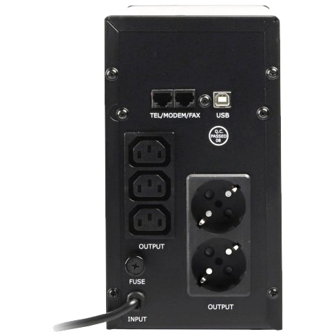 EnerGenie EG-UPS-035 2000ВA апроксимована синусоїда Джерело безперебійного живлення