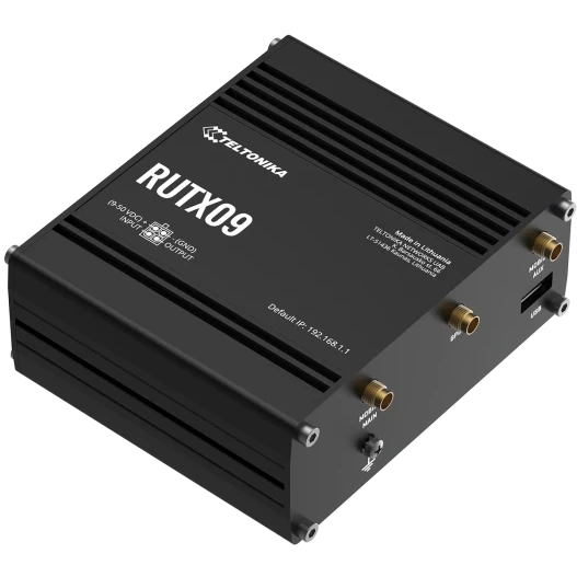 Teltonika RUTX09 IoT з 4G LTE, Wi-Fi Промисловий стільниковий маршрутизатор