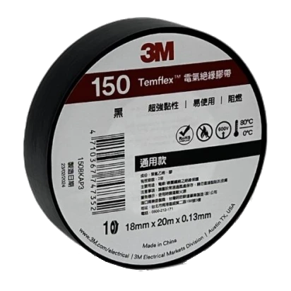 3М Temflex 150 Ізострічка чорна
