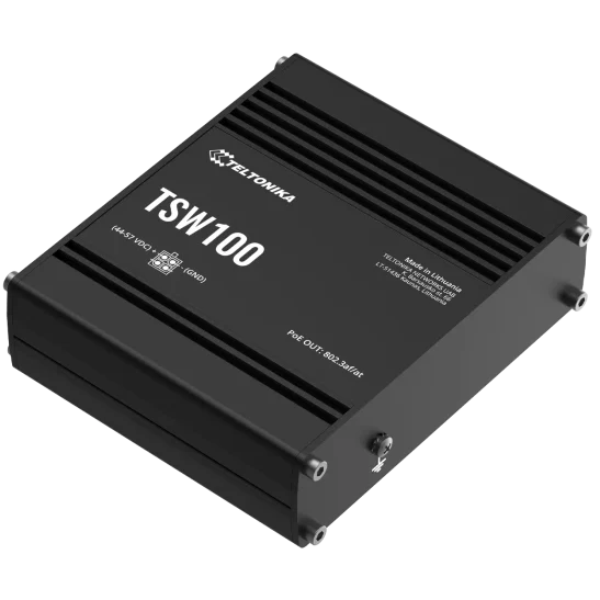 Teltonika TSW100 POE+ Комутатор 5 портів некерований