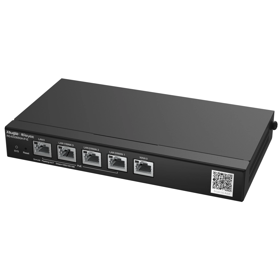Ruijie Reyee RG-EG305GH-P-E PoE з хмарним керуванням Маршрутизатор