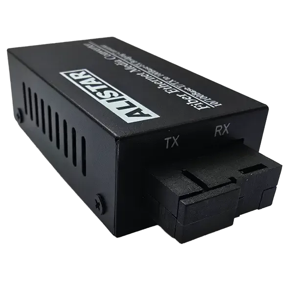 100BASE-FX 1SM WDM SC 20KM TX1310/RX1550nm Медіаконвертор mini