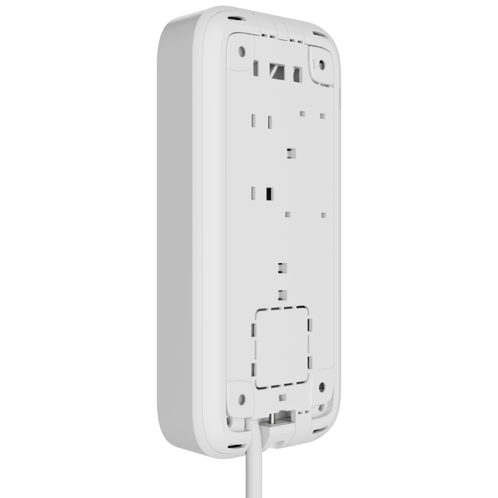 Клавіатура дротова сенсорна Ajax Superior KeyPad TouchScreen white Fibra