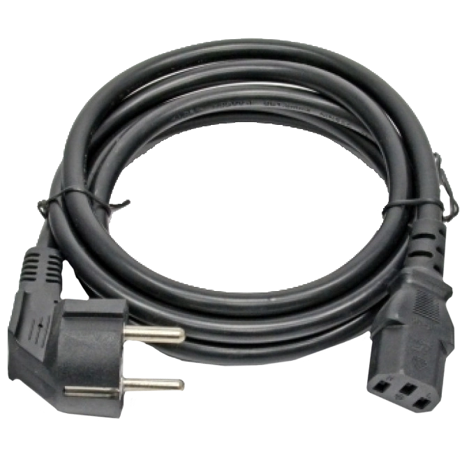 Kingda (С13-CEE 7/7), 3 м, 0.75 мм2 Шнур живлення