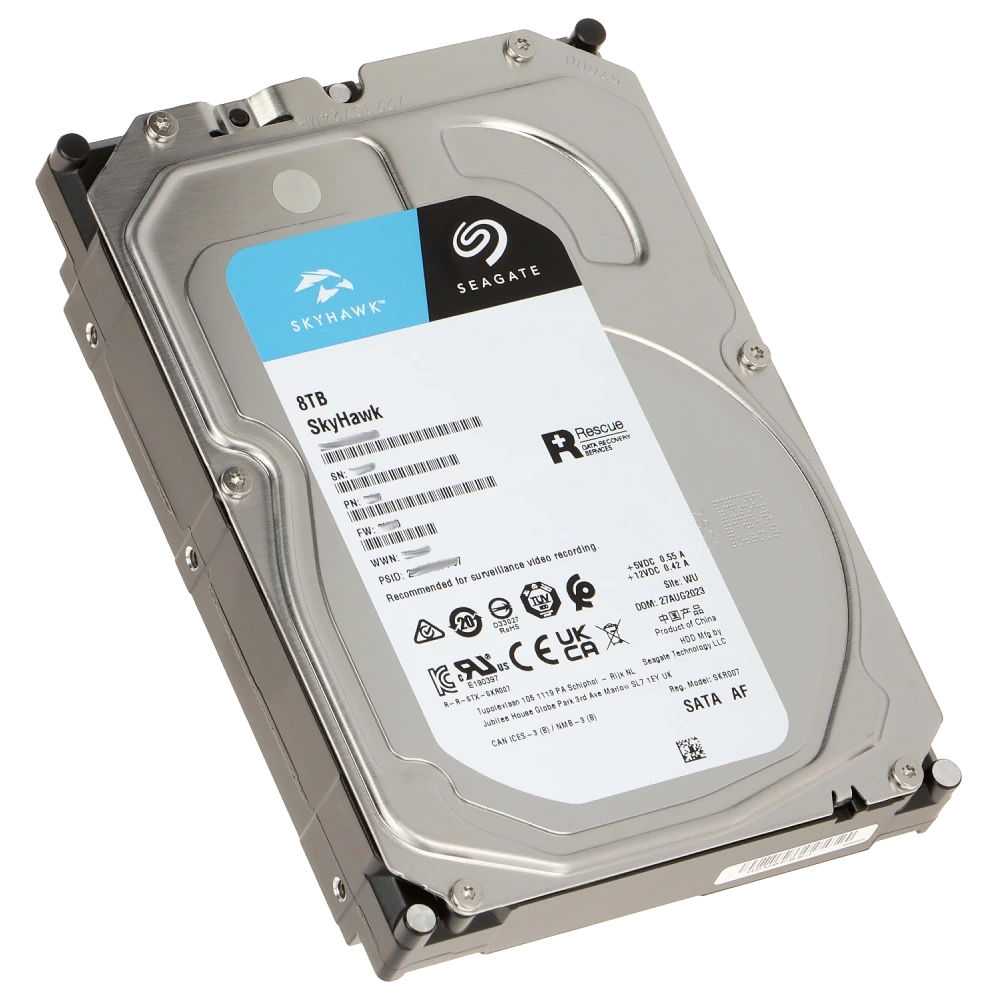 Seagate SkyHawk ST8000VX010 8Тб Жорсткий диск внутрішній