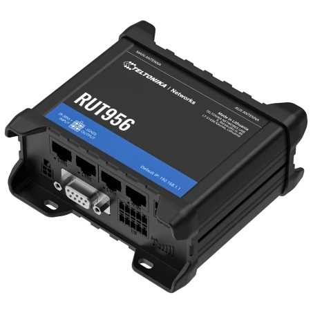 Teltonika RUT956 з 4G LTE, Wi-Fi, RS-232, RS-485 Промисловий стільниковий маршрутизатор