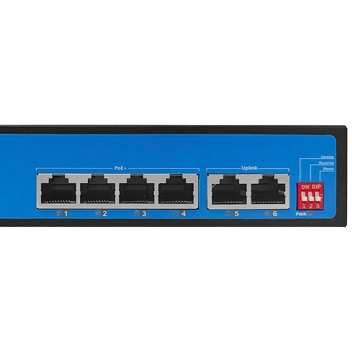 Ewind EW-ES2006CF-AP PoE Комутатор 6 портів некерований