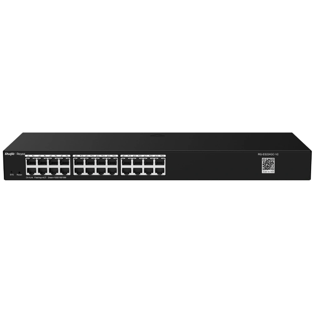 Ruijie Reyee RG-ES224GC-V2 1000M Комутатор 24 порти керований