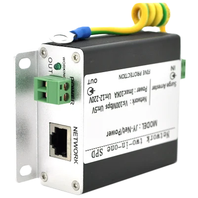 POE (Network + Power Lightning) Грозозахист для мереж LAN і живленням