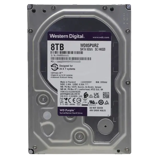 Western Digital Purple WD85PURZ 8Тб Жорсткий диск внутрішній