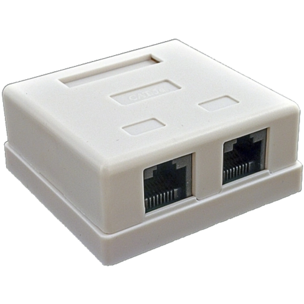 Kingda 2хRJ45 UTP Розетка