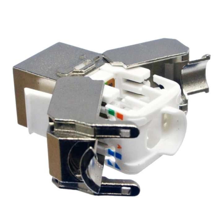 LW LW-KJ6A-03-C6A Модуль KeyStone RJ45 STP, кат. 6a, Slim