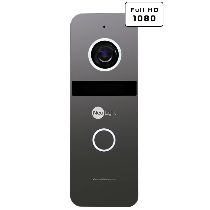 Neolight ALPHA Hybrid + SOLO FHD Graphite Комплект відеодомофону