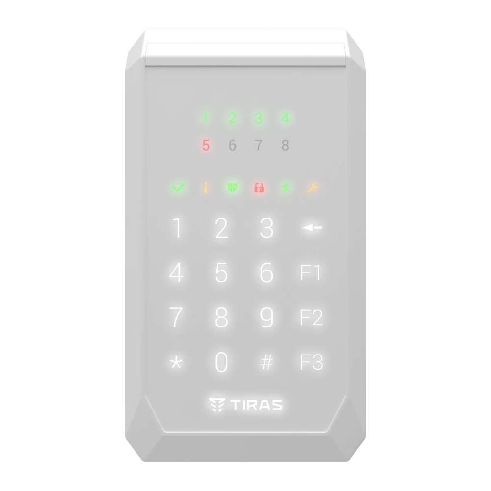 Tiras K-PAD8 (white) Клавіатура 