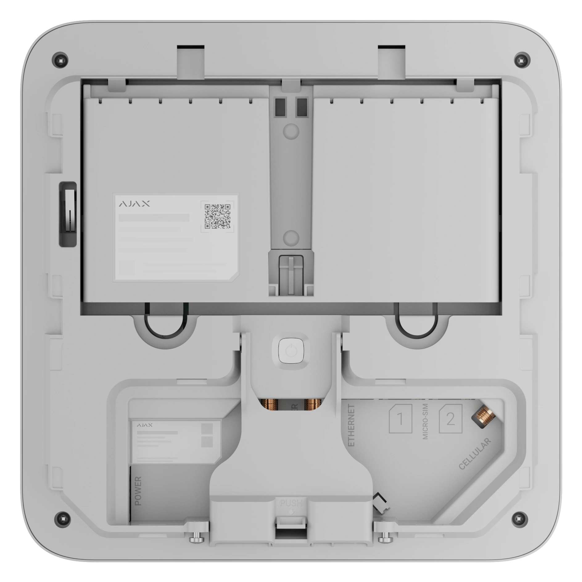 Охоронна централь Ajax Superior Hub (3G) white Jeweller