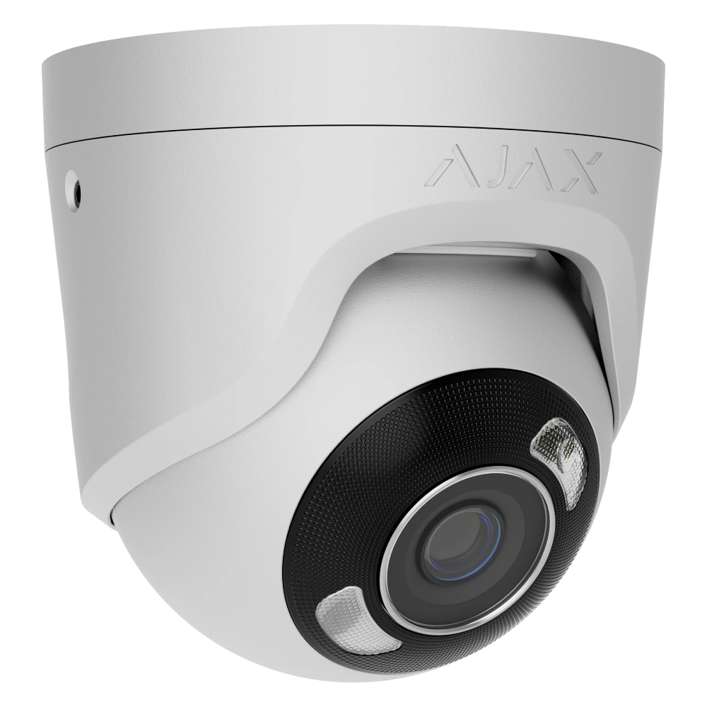 Ajax TurretCam HL (8 Mp/4 mm) white IP відеокамера