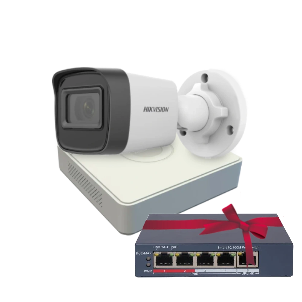 DS-2CD1041G0-I 4МП (2.8мм) Комплект Hikvision