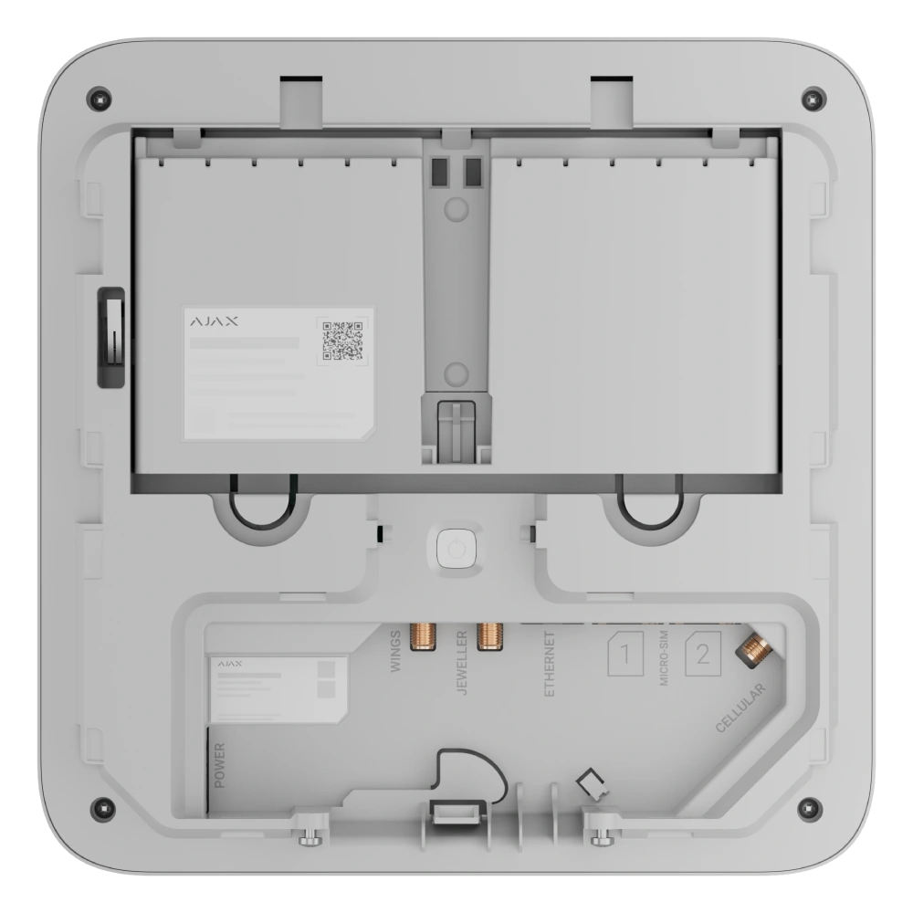 Охоронна централь Ajax Superior Hub (3G) white Jeweller