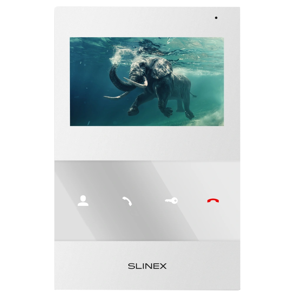 Slinex ML-16HD(Black)+SQ-04M(White) Комплект відеодомофону