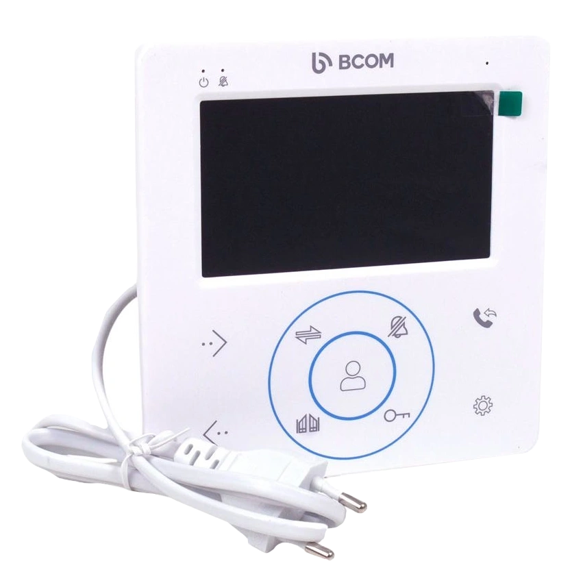 BCOM BD-480 White Kit Комплект відеодомофона