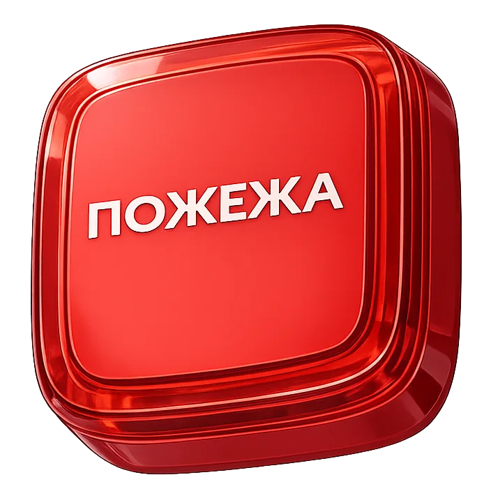 Ajax EN54 FireProtect (VAD) red пожежний світловий 