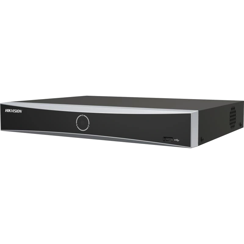 DS-7604NXI-K1/4P(D) 4-канальний PoE 1U AcuSense Відеореєстратор Hikvision
