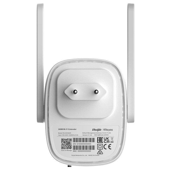 Ruijie Reyee RG-EW300R 300M Wi-Fi репітер